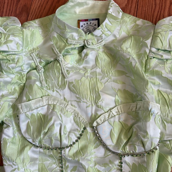 Green Muzkin Dress - Picture 5 of 5